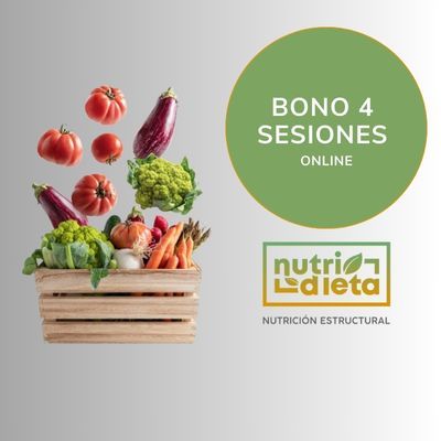 Bono 4 Sesiones Dieta Online